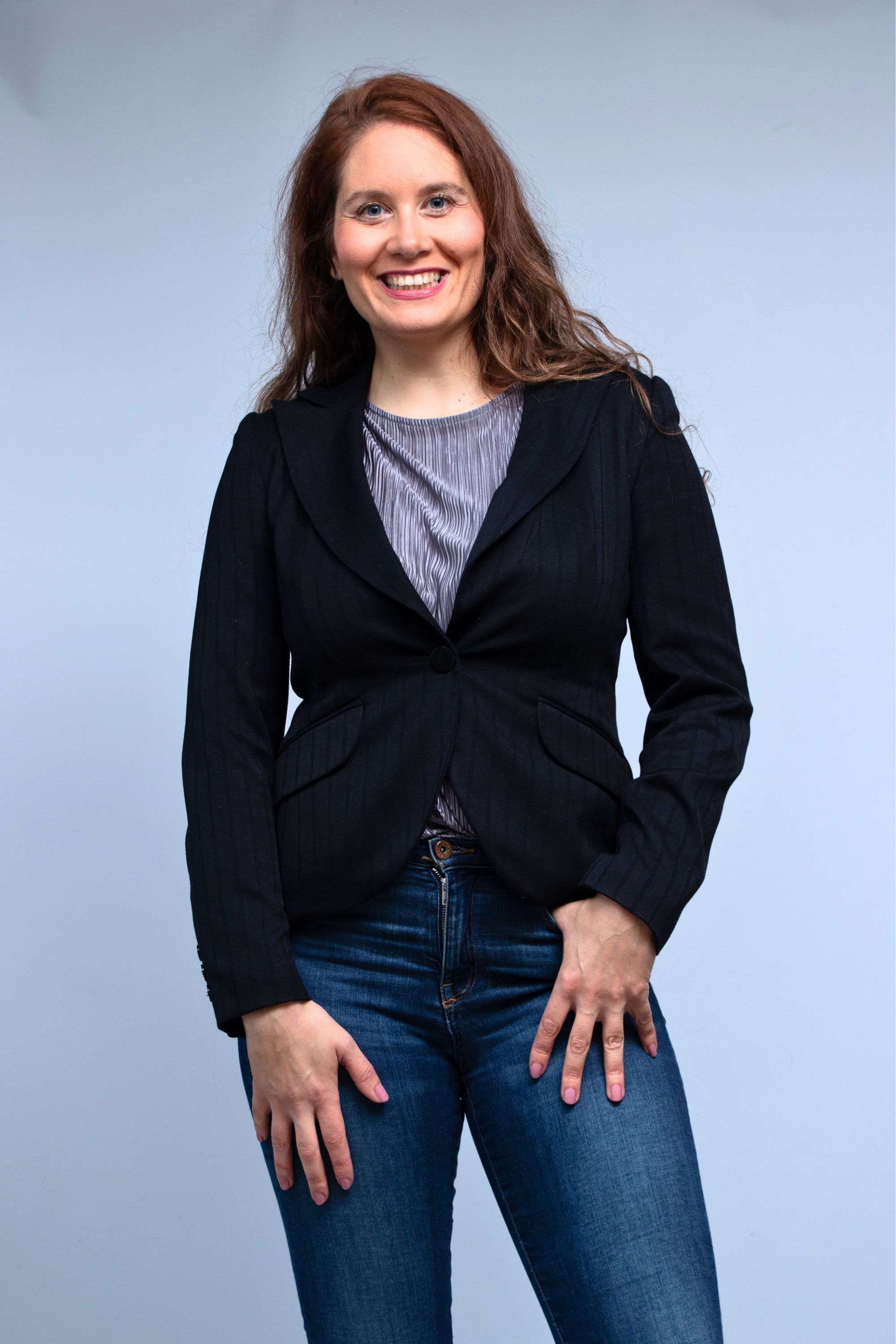 Dr Lilla Bessenyei in a professional portrait